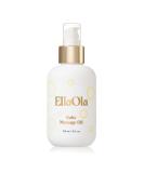 EllaOla Baby Massage Oil 5 fl. oz. |100% USDA Organic | Baby Essentials | Cradle Cap Care | Fragrance-Free & Moisturizing Formula Made With Plant Based Ingredients Jojoba, Avocado, and Argan Oil 5 Fl Oz (Pack of 1) - Buy Online on GoSupps.com
