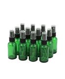 TOPSKY 12 30ml UV-Resistant Glass Spray Bottles - Fine Atomizer for Essential Oils Perfumes & Hair Products (Green) - International Shipping Available - Buy Online on GoSupps.com