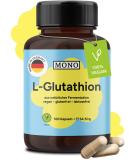 Mono L-Glutathione 1050 mg | Vegan Antioxidant | 100 Capsules | Enhanced 98% Bioavailability | Natural Fermentation | Cellular Health Support - Buy Online on GoSupps.com