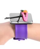 Jam Braiding Gel Magnetic Hair Clip Wrist Band - #4Purple Hairpin Bracelet - Buy Online on GoSupps.com