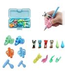TSKDKIT Writing Aid for Children & Adults | Correct Handwriting Tool for Left & Right Handed | Pencil Grip Holder for Better Control - Buy Online on GoSupps.com