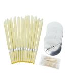Rimiko Ear Candles Set - 12 Natural Organic Beeswax Candles for Ear Cleaning & Wax Removal | Includes Protective Panes & Cotton Swabs - Buy Online on GoSupps.com