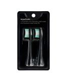 AquaSonic Black Series Replacement Brush Heads 2-Pack - Electric Toothbrush - Buy Online on GoSupps.com