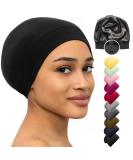 Bonnet Silk Satin Hair Wrap Cover Sleep Cap for Sleeping Beanie Night Adjustable Stay On Headwear Lined Nurse Cap Black Women Men Large Silk Bonnet Sleeping Curly Hair Braids Locs Head Scarf Nightcap - Buy Online on GoSupps.com