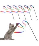 Molain Interactive Cat Toys - 5-Piece Rainbow String Set for Kittens | Engaging Indoor Pet Toys for Training - Buy Online on GoSupps.com