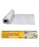 Katbite Non Stick Aluminum Foil Roll 12 Inch 158 Sq.Ft - Ideal for Grilling, Roasting, BBQ, Baking & Catering | One-Side Non-Stick Coating - Buy Online on GoSupps.com