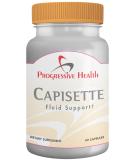Capisette Water Retention Support - Reduces Swollen Feet, Ankles, Legs - Edema Relief with Potassium, Dandelion Root - 60 Capsules - Buy Online on GoSupps.com