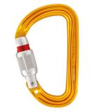 Petzl SM'D Carabiner Yellow SCREW-LOCK - Buy Online on GoSupps.com