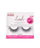 KISS Lash Couture LuXtensions Collection False Eyelashes, Flat Lash Technology, Super Slim Lash Band, Real Lash Extension Fibers, Reusable, Contact Lens Friendly Strip Lashes, Style Royal Silk, 1 Pair - Buy Online on GoSupps.com