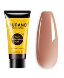 BURANO Poly Nail Gel - 60ml Nude Builder Gel for Trendy Nail Extensions | International Shipping Available - Buy Online on GoSupps.com