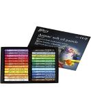 Mungyo Gallery Soft Oil Pastels Set of 24 - Assorted Colors | Vibrant Artist Quality Pastels - Buy Online on GoSupps.com