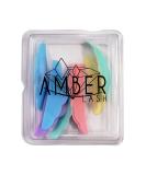 Colorful Amber Lash Rods for Eyelash Lifting - 5 Curl Sizes, Durable Silicone, Easy Application - Buy Online on GoSupps.com