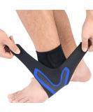 Coogime XL Blue Plantar Fasciitis Foot Wrap & Ankle Brace - Comfortable Support for Football & Active Relief - Buy Online on GoSupps.com