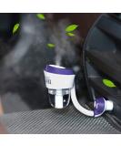 MIGHTYDUTY Mini Car Oil Diffuser & Dual USB Charger - Essential Oils Humidifier for Car - Perfect Automobile Gift in Purple - Buy Online on GoSupps.com