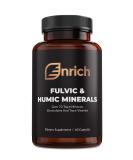 Enrich Fulvic and Humic Minerals - Natural Boost for Health and Wellness - Buy Online on GoSupps.com