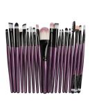 20pcs Professional Makeup Brush Set for Face, Powder, Concealer, Eyeshadow, Eyebrow, Lip - Zihei Beauty Tools - Buy Online on GoSupps.com