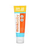 Thinkbaby Sunscreen SPF 50+ - Safe & Effective for Babies - 3 fl oz (89 ml) - Buy Online on GoSupps.com
