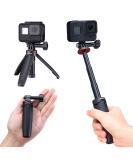 Extendable Selfie Stick for GoPro - Portable Vlog Tripod Stand for Hero 7/8/9/10/11, DJI Osmo, Insta 360 - Action Camera Accessory Kit - Buy Online on GoSupps.com