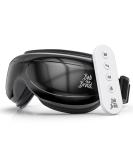 BOB AND BRAD Eye Massager - FSA/HSA Eligible EyeOasis 2 Plus for Migraines Heat & Compression Music Heated Mask for Dry Eyes Relief - Perfect Gift in Black with Remote - Buy Online on GoSupps.com