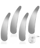 Molain 4pcs Mini Cosmetic Spatula Set - Metal Makeup Applicator & Beauty Scoop for Creams Masks & Moisturizers | International Shipping Available - Buy Online on GoSupps.com