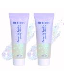 Mermaid Sequins Face Glitter Gel - Holographic Chunky Glitter Makeup for Body, Hair, Face, Nail, Eyeshadow - Long Lasting, Waterproof - 6 Colors Available (#6 White, 2PCS) - Buy Online on GoSupps.com