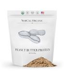 Norcal Organic Peanut Butter Protein Powder - 2lb | Vegan Low-Cal 11g Protein | Southwest Texas Organic Farms - Buy Online on GoSupps.com