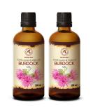 Climbing Root Oil 2x100ml - Pure Arctium Lappa Burdock Oil for Hair Care | Best Spa & Hair Oil - Buy Online on GoSupps.com