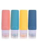 4 pieces 90ml of travel bottles set BPA-free silicone can be replaced in a replacement. - Buy Online on GoSupps.com