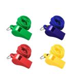 Neoreser 4-Pack Sports Whistles - Versatile Plastic Referee Whistles for Coaches Teachers & Emergencies - Buy Online on GoSupps.com