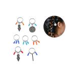 Buy Frcolor Hair Braid Rings - Stylish Hair Charms & Accessories for Unique Hairstyles | International Shipping Available - Buy Online on GoSupps.com