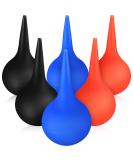 Healifty Ear Syringe Pack of 6 - 60ml Hand Bulb Syringe for Infants & Adults - Ear Washing Removal Tool - Black Blue Orange - Buy Online on GoSupps.com