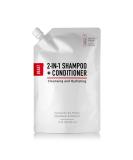 Beast 2 in 1 Moisturizing Shampoo & Conditioner - Hydrating Cleanser with Coconut Oil Shea Butter & Vitamin E for Men & Women - International Shipping Available - Buy Online on GoSupps.com