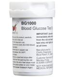 Clarity Diagnostics CLA CD-BG5 BG1000 Blood Glucose Meter Strip - Pack of 50 - Buy Online on GoSupps.com