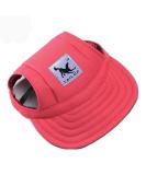 EGURS Dog Hat for Small Medium & Large Dogs and Cats - Peace Sunbonnet Design Ideal for Outdoor Fun - Red L - Buy Online on GoSupps.com