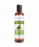 Velona Avocado Oil 4 Fl Oz - 100% Pure Cold Pressed Carrier Oil for Hair Body & Skin Care - Shop Now - Buy Online on GoSupps.com