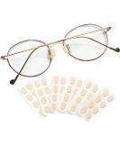 Buy 24 Pairs Self-Adhesive Sponge Nose Pads for Glasses - Anti-Slip Thin Skin Color 1.5mm - Perfect for Sunglasses & Optical Frames - Buy Online on GoSupps.com