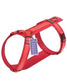 STUCH Dog Harness - Adjustable Padded Nylon Harness for Small Medium & Large Dogs - Red XS - International Shipping Available - Buy Online on GoSupps.com