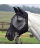 BUSSE Fly Mask with Fringes - Black Small Pony (XS) | Premium Protection for Your Pony | International Shipping Available - Buy Online on GoSupps.com