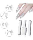 Buy Cat Eye Magnet for Nails - 4Pcs Mini Nail Polish Magnet Pens | DIY 3D Magnetic Nail Art Tool Set for Home Salon - Buy Online on GoSupps.com
