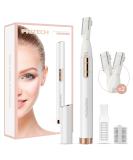 Precision Eyebrow & Facial Trimmer for Women - No Cutting Risk | Mini Electric Shaving Tool - Buy Online on GoSupps.com