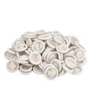 100 Pcs Disposable Latex Finger Cots for Beauty & Electronics Repair - White - Buy Online on GoSupps.com