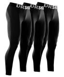 DRSKIN 5 or 4 3 1 Pack Men s Compression Pants Tights Leggings Sports Baselayer Running Athletic Workout Active Large Classic B01 3p - Buy Online on GoSupps.com