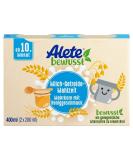 Alete Consciously Milk-Cereal Meal with Honey - 400ml (2x200ml) | Multi-Grain Baby Food for 10+ Months - Ready-to-Drink Replacement for Porridge - Buy Online on GoSupps.com