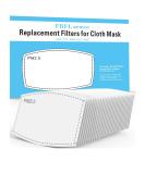 100pcs PM2.5 Activated Carbon Filters for Cloth Masks - 5 Layers Anti Haze Filters | Ship from USA | Reusable Face Cover Health Protection - Buy Online on GoSupps.com