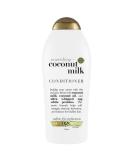 OGX Nourishing + Coconut Milk Moisturizing Conditioner for Strong & Healthy Hair, with Coconut Milk, Coconut Oil & Egg White Protein, Paraben-Free, Sulfate-Free Surfactants, 25.4 fl oz - Buy Online on GoSupps.com