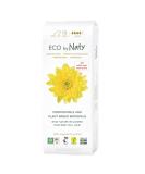 Eco by Naty Sanitary Pads Plantbased and Absorbent Sanitary Pads for Women Organic Cotton Menstrual Product Better for Feminine Health (Super 12 Count) Super (12 Count) - Buy Online on GoSupps.com