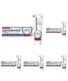 Parodontax Complete Protection Toothpaste with Fluoride - 5 Pack (75ml) | Reduces Bleeding Gums | International Shipping Available - Buy Online on GoSupps.com