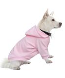 Hualisiji Dog Hoodie | Warm & Light Dog Sweater with Hood for Chihuahua | Soft & Easy to Wear | Available in Pink | International Shipping - Buy Online on GoSupps.com