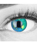 Colored Light Blue Contact Lenses Anime Turquoise Circle Lenses Heroes Of Cosplay High Coverage No Prescription with Free Lens Case - Buy Online on GoSupps.com