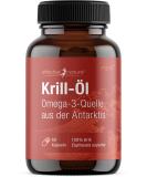 High-Dose Krill Oil Capsules 1000mg - 60 Capsules | Omega-3 Superba with 100mcg Astaxanthin | International Shipping - Buy Online on GoSupps.com
